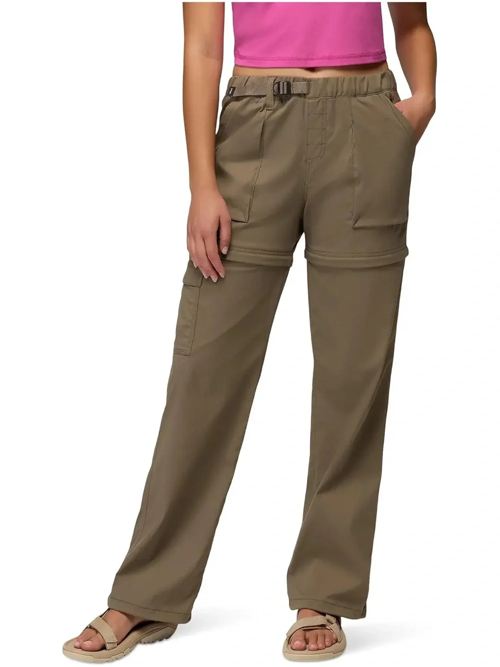 NWOT Prana Zion Convertible Pants in Rich Earth - Picture 4 of 7